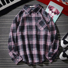 2021 Men's Shirt Fashion Spring Plaid Casual Flannel Shirts Men Long Sleeve Soft Comfort Slim Fit Men Jacket Cardigan Shirt