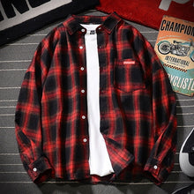 2021 Men's Shirt Fashion Spring Plaid Casual Flannel Shirts Men Long Sleeve Soft Comfort Slim Fit Men Jacket Cardigan Shirt